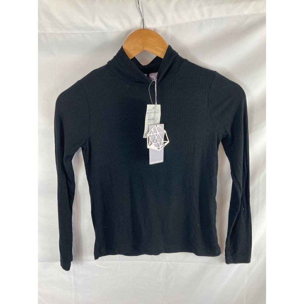 NWT Good Luck Girl soft ribbed top M